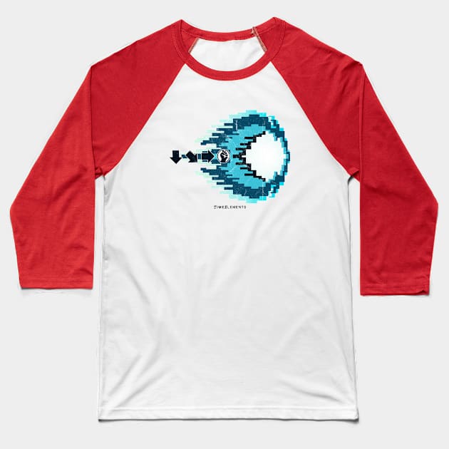 hadouken Baseball T-Shirt by filippob